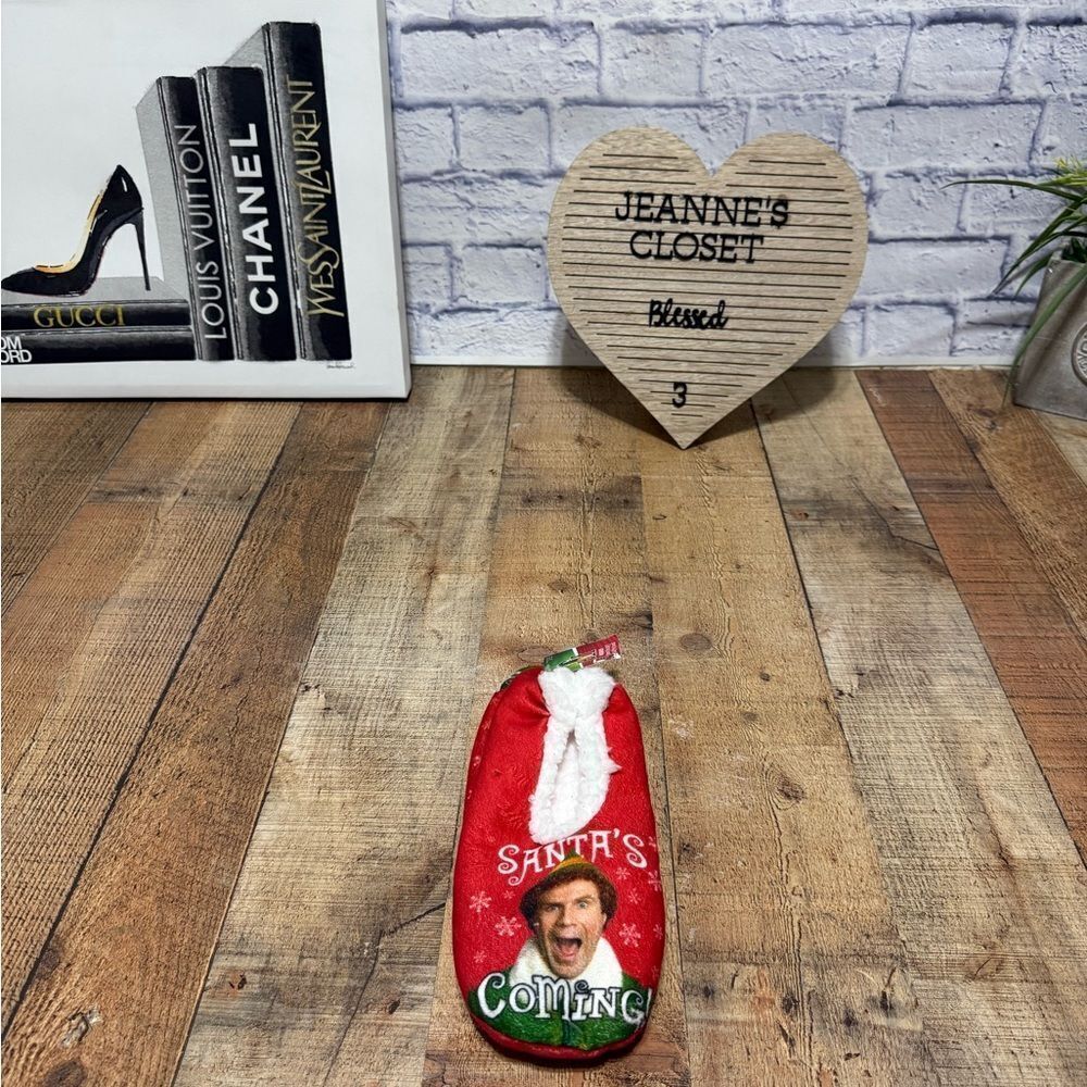 Santa's Coming Christmas Stocking